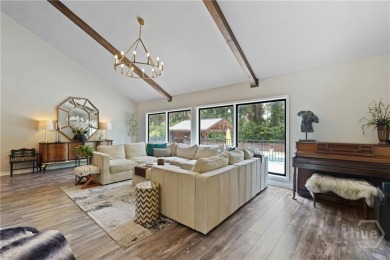 *SEE VIRTUAL TOUR* Exceptionally designed 5-bedroom, 3-bath home on Wilmington Island Club in Georgia - for sale on GolfHomes.com, golf home, golf lot