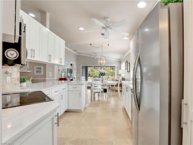 Step into this stunning VillageWalk of Bonita Capri model in on Palmira Golf and Country Club in Florida - for sale on GolfHomes.com, golf home, golf lot