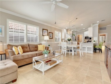 Step into this stunning VillageWalk of Bonita Capri model in on Palmira Golf and Country Club in Florida - for sale on GolfHomes.com, golf home, golf lot