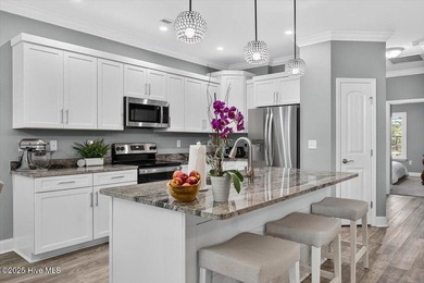 SINGLE LEVEL & MOVE-IN READY! This 3 Bedroom, 2 Bath, Double car on Oyster Bay Golf Links in North Carolina - for sale on GolfHomes.com, golf home, golf lot