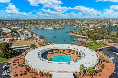 Lovely move-in ready, 1919 sq ft 2 bed/2bath furnished townhome on Sun City Lakes West and East in Arizona - for sale on GolfHomes.com, golf home, golf lot