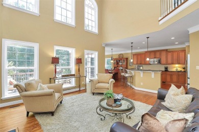 Discover refined living in this elegant full brick home on 3rd on The Palisades Country Club in North Carolina - for sale on GolfHomes.com, golf home, golf lot