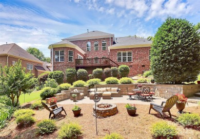Discover refined living in this elegant full brick home on 3rd on The Palisades Country Club in North Carolina - for sale on GolfHomes.com, golf home, golf lot