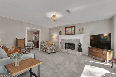 Tucked away on a quiet cul-de-sac, this beautiful 4-bedroom, 2 on Braelinn Golf Club in Georgia - for sale on GolfHomes.com, golf home, golf lot