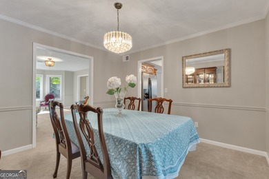 Tucked away on a quiet cul-de-sac, this beautiful 4-bedroom, 2 on Braelinn Golf Club in Georgia - for sale on GolfHomes.com, golf home, golf lot