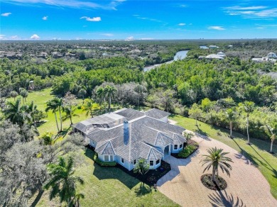 Direct Gulf Access Estate on 5 Acres in the center of Fort Myers on Shadow Wood Preserve in Florida - for sale on GolfHomes.com, golf home, golf lot