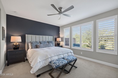 Set on a rare golf course lot, this stunning Evia floorplan on Vista Verde Golf Course in Arizona - for sale on GolfHomes.com, golf home, golf lot