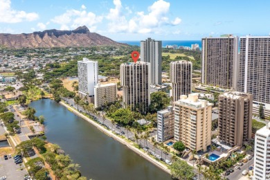 Enjoy the panoramic views of the morning sunrise from this high on Ala Wai Golf Course in Hawaii - for sale on GolfHomes.com, golf home, golf lot