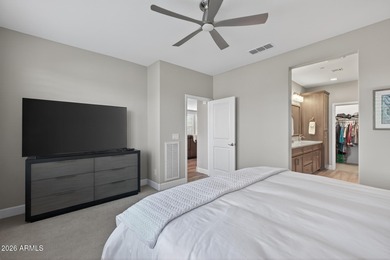 Set on a rare golf course lot, this stunning Evia floorplan on Vista Verde Golf Course in Arizona - for sale on GolfHomes.com, golf home, golf lot