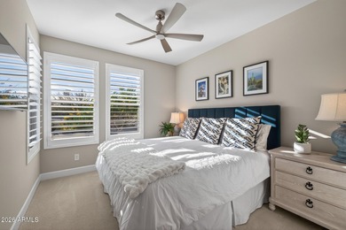 Set on a rare golf course lot, this stunning Evia floorplan on Vista Verde Golf Course in Arizona - for sale on GolfHomes.com, golf home, golf lot