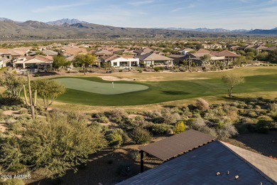 Set on a rare golf course lot, this stunning Evia floorplan on Vista Verde Golf Course in Arizona - for sale on GolfHomes.com, golf home, golf lot