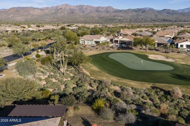 Set on a rare golf course lot, this stunning Evia floorplan on Vista Verde Golf Course in Arizona - for sale on GolfHomes.com, golf home, golf lot
