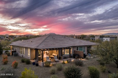 Set on a rare golf course lot, this stunning Evia floorplan on Vista Verde Golf Course in Arizona - for sale on GolfHomes.com, golf home, golf lot