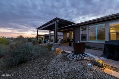 Set on a rare golf course lot, this stunning Evia floorplan on Vista Verde Golf Course in Arizona - for sale on GolfHomes.com, golf home, golf lot