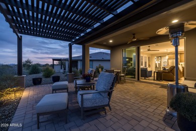 Set on a rare golf course lot, this stunning Evia floorplan on Vista Verde Golf Course in Arizona - for sale on GolfHomes.com, golf home, golf lot