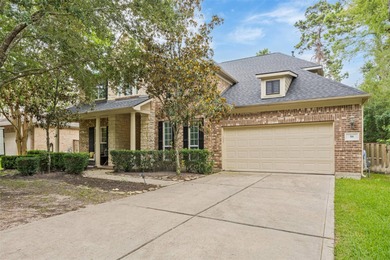 Step into timeless sophistication with this Sterling Ridge gem on Carlton Woods Golf Community in Texas - for sale on GolfHomes.com, golf home, golf lot