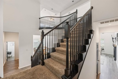 Step into timeless sophistication with this Sterling Ridge gem on Carlton Woods Golf Community in Texas - for sale on GolfHomes.com, golf home, golf lot