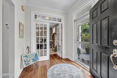 Tucked away on 1.49 private acres, this William Poole-designed on Olde Point Golf and Country Club in North Carolina - for sale on GolfHomes.com, golf home, golf lot