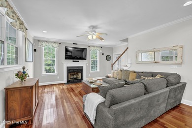 Tucked away on 1.49 private acres, this William Poole-designed on Olde Point Golf and Country Club in North Carolina - for sale on GolfHomes.com, golf home, golf lot