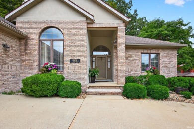 This charming home, offers the feeling of being on vacation on The Eagle Pointe Golf Resort in Indiana - for sale on GolfHomes.com, golf home, golf lot