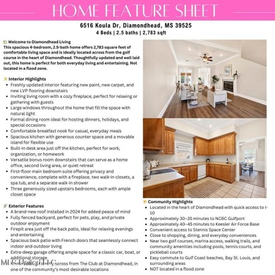 Welcome to 6516 Koula Drive, a peaceful retreat tucked away in on Diamondhead Country Club in Mississippi - for sale on GolfHomes.com, golf home, golf lot