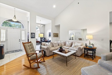 This charming home, offers the feeling of being on vacation on The Eagle Pointe Golf Resort in Indiana - for sale on GolfHomes.com, golf home, golf lot