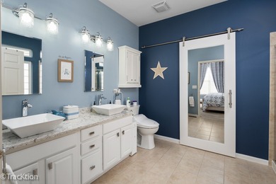 FABULOUS HOME IN CARILLON LAKES, A 55+ COMMUNITY.  THIS HOME HAS on Carillon Lakes 3 Hole Course in Illinois - for sale on GolfHomes.com, golf home, golf lot