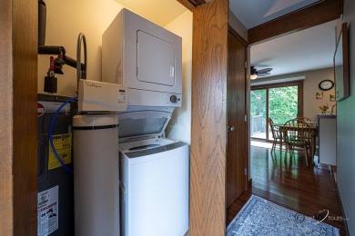 Enjoy added peace and quiet in this desirable end-unit location on Eagle Ridge Inn and Resort in Illinois - for sale on GolfHomes.com, golf home, golf lot