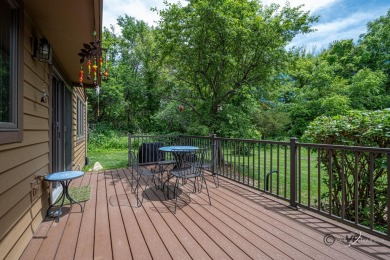 Enjoy added peace and quiet in this desirable end-unit location on Eagle Ridge Inn and Resort in Illinois - for sale on GolfHomes.com, golf home, golf lot
