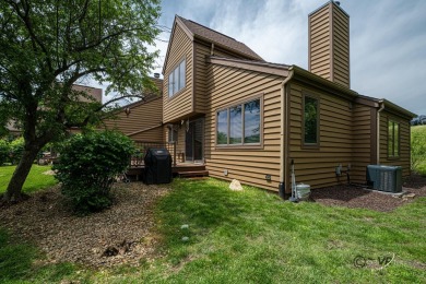 Enjoy added peace and quiet in this desirable end-unit location on Eagle Ridge Inn and Resort in Illinois - for sale on GolfHomes.com, golf home, golf lot