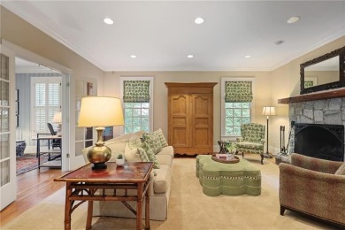 Charming brick and stone beauty nestled in the heart of on Bobby Jones Golf Club in Georgia - for sale on GolfHomes.com, golf home, golf lot