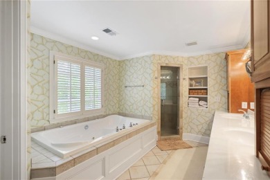 Charming brick and stone beauty nestled in the heart of on Bobby Jones Golf Club in Georgia - for sale on GolfHomes.com, golf home, golf lot