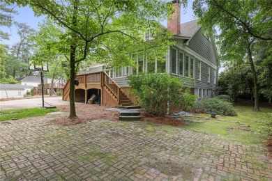 Charming brick and stone beauty nestled in the heart of on Bobby Jones Golf Club in Georgia - for sale on GolfHomes.com, golf home, golf lot