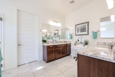 Wake up every day to breathtaking mountain views in this on Estrella Mountain Ranch Golf Course in Arizona - for sale on GolfHomes.com, golf home, golf lot