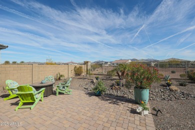Wake up every day to breathtaking mountain views in this on Estrella Mountain Ranch Golf Course in Arizona - for sale on GolfHomes.com, golf home, golf lot