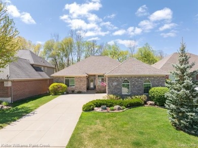 Stunning Ranch Condo in the Heart of Washington Township! on The Glacier Club in Michigan - for sale on GolfHomes.com, golf home, golf lot
