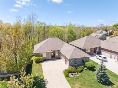 Stunning Ranch Condo in the Heart of Washington Township! on The Glacier Club in Michigan - for sale on GolfHomes.com, golf home, golf lot