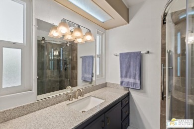 With a private setting on an elevated street in Cathedral City's on Date Palm Country Club in California - for sale on GolfHomes.com, golf home, golf lot