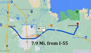 Grenada Lake Area 4.026 Ac. Located 1 mile from The Dogwoods on The Dogwoods Golf Course At Hugh White State Park in Mississippi - for sale on GolfHomes.com, golf home, golf lot