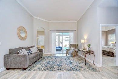 Welcome to this stunning 4-bedroom, 3-bath, 3-car garage SMART on Bloomingdale Golfers Club in Florida - for sale on GolfHomes.com, golf home, golf lot