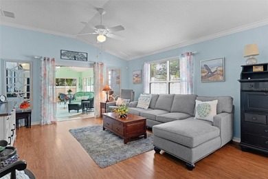 PRIVACY, BEAUTY, GORGEOUS SUNSETS & EASY LIVING in this Upgraded on The Links of Spruce Creek in Florida - for sale on GolfHomes.com, golf home, golf lot