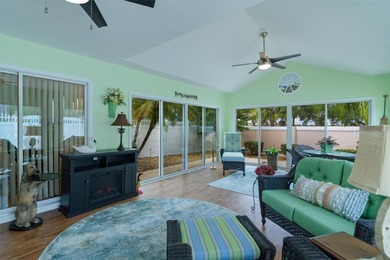 PRIVACY, BEAUTY, GORGEOUS SUNSETS & EASY LIVING in this Upgraded on The Links of Spruce Creek in Florida - for sale on GolfHomes.com, golf home, golf lot