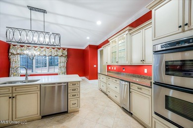 Majestic and meticulously crafted, this exceptional residence in on Wedgewood Golfers Club in Mississippi - for sale on GolfHomes.com, golf home, golf lot