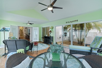 PRIVACY, BEAUTY, GORGEOUS SUNSETS & EASY LIVING in this Upgraded on The Links of Spruce Creek in Florida - for sale on GolfHomes.com, golf home, golf lot