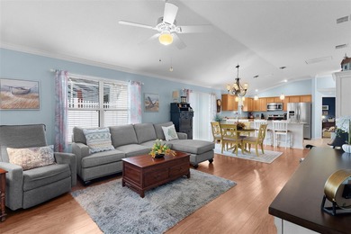 PRIVACY, BEAUTY, GORGEOUS SUNSETS & EASY LIVING in this Upgraded on The Links of Spruce Creek in Florida - for sale on GolfHomes.com, golf home, golf lot