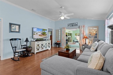 PRIVACY, BEAUTY, GORGEOUS SUNSETS & EASY LIVING in this Upgraded on The Links of Spruce Creek in Florida - for sale on GolfHomes.com, golf home, golf lot