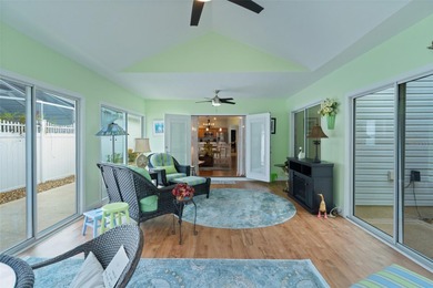 PRIVACY, BEAUTY, GORGEOUS SUNSETS & EASY LIVING in this Upgraded on The Links of Spruce Creek in Florida - for sale on GolfHomes.com, golf home, golf lot