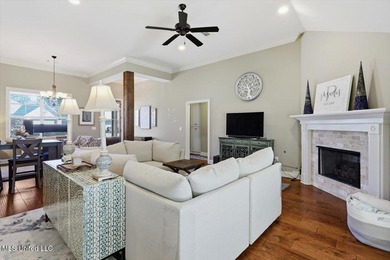 This thoughtfully designed home features quality construction on Patrick Farms Golf Club in Mississippi - for sale on GolfHomes.com, golf home, golf lot