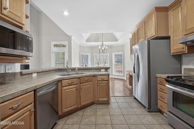 Beautiful one-owner custom-built home located on beautiful on Barrington Hall Golf Course in Georgia - for sale on GolfHomes.com, golf home, golf lot