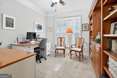 Welcome to this beautifully upgraded ranch home situated on a on Canongate Golf At Sun City Peachtree in Georgia - for sale on GolfHomes.com, golf home, golf lot